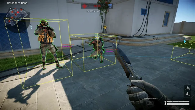 Rust Aimbot Cheats: Features, Options and Pricing — Rust cheat gameplay screenshot